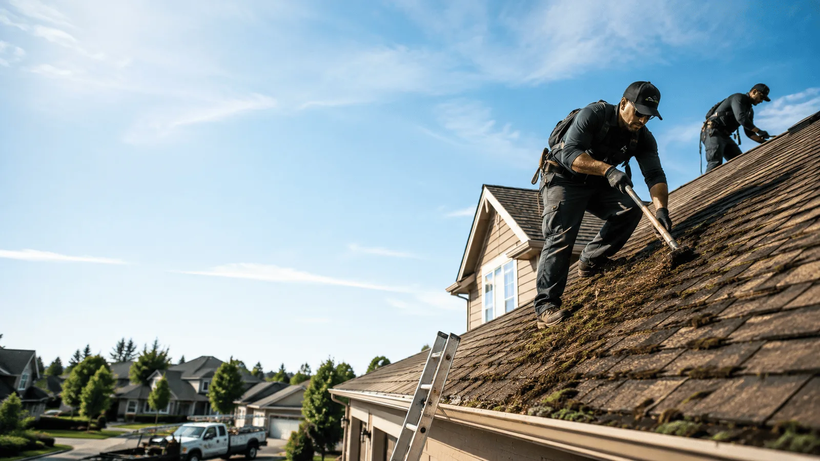 Roof Moss Removal in Belpre, OH near me